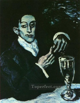  e - Portrait of Angel F de Soto 1903 Pablo Picasso